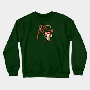 Art and Mushrooms Crewneck Sweatshirt